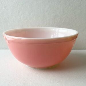 RARE Pyrex Flamingo Pink 403 Mixing Bowl